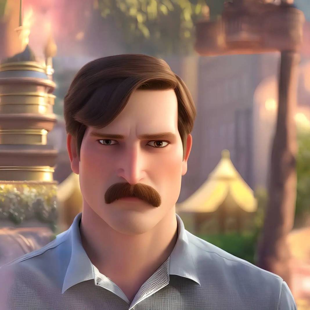 Siyasi liderler, çizgi film karakteri oldu! Yapay zeka ile siyasetin 'Disney' hali 10